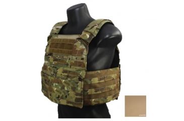 Image of High Ground Gear Advanced Plate Carrier, Regular, Coyote, 8x10, 10x12, HG-8420-4