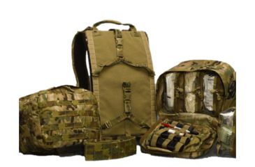 Image of High Ground Gear HG Rigid-Frame, Modular Trauma Pack with SM/MD Waist Belt, Multi-Cam, HG-8317-1