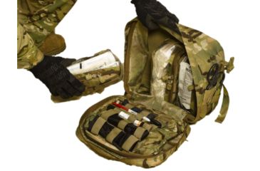 Image of High Ground Gear HG Rigid-Frame, Modular Trauma Pack with SM/MD Waist Belt, Multi-Cam, HG-8317-1