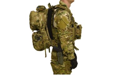 Image of High Ground Gear HG Rigid-Frame, Modular Trauma Pack with SM/MD Waist Belt, Multi-Cam, HG-8317-1