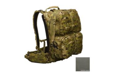 Image of High Ground Gear HG Rigid-Frame, Modular Trauma Pack with SM/MD Waist Belt, Ranger Green, HG-8317-5