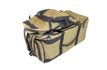 Image of High Ground Gear HG Rolling Deployment Kit, 31.25in Lx17.5in Wx14.25in H, Coyote, HG-8928-4