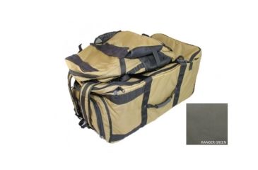 Image of High Ground Gear HG Rolling Deployment Kit, 31.25in Lx17.5in Wx14.25in H, Ranger Green, HG-8928-5