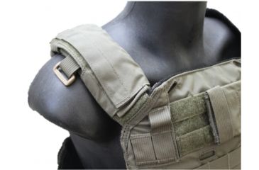 Image of High Ground Gear Releasable Plate Carrier System w/ Cummerbund, Regular, Ranger Green, 8x10, 10x12, HG-8440-5