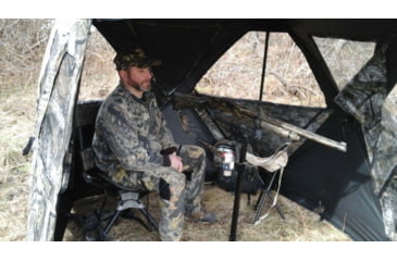 Image of High Point Ground Blind Stake, Black, 120-GBS