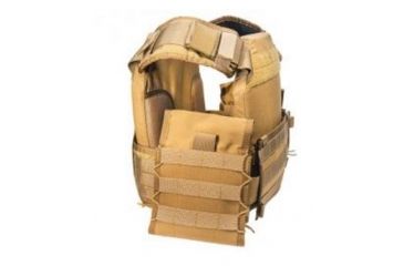 Image of High Speed Gear HSGI Adjustable Side Plate Pouch, Coyote Brown 40SP00CB