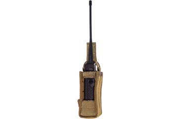 Image of High Speed Gear Duty Mini M.A.C. TACO - Radio Holder, APX 6000/7000/8000, Coyote Brown, 3&quot;L x 2&quot;W x 4.75&quot;H, 41MA01CB