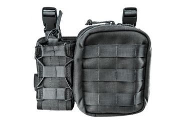 Image of High Speed Gear First Responder Combo Mini EOD V2 and M.A.C. Radio Pouch, Black 98FRC0BK