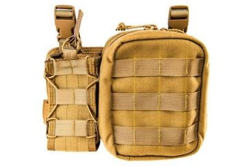 Image of High Speed Gear First Responder Combo Mini EOD V2 and M.A.C. Radio Pouch, Coyote Brown 98FRC0CB