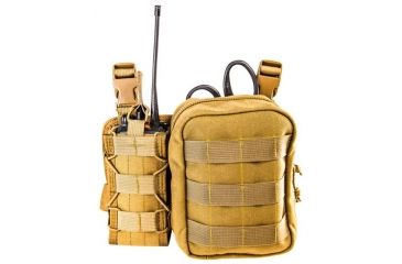 Image of High Speed Gear First Responder Combo Mini EOD V2 and M.A.C. Radio Pouch, Coyote Brown 98FRC0CB