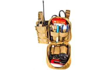 Image of High Speed Gear First Responder Combo Mini EOD V2 and M.A.C. Radio Pouch, Coyote Brown 98FRC0CB