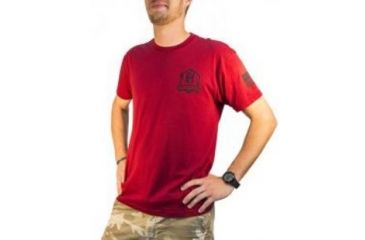 Image of High Speed Gear HSGI Short Sleve T-Shirt 2015, Unisex, Cardinal, Small 90SH00RD