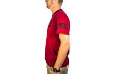 Image of High Speed Gear HSGI Short Sleve T-Shirt 2015, Unisex, Cardinal, Small 90SH00RD