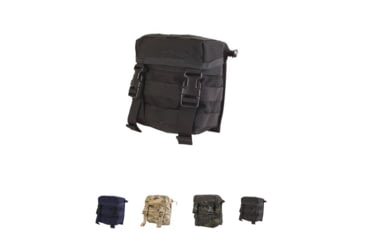 Image of High Speed Gear HSGI Canteen 2QT Pouch, Black, LE Blue, MultiCam, MultiCam BK, Olive Drab