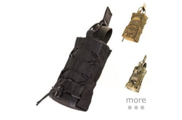 Image of High Speed Gear HSGI Radio TACO Belt Mount Pouch, Black, Coyote Brown, LE Blue, MultiCam, MultiCam BK, Olive Drab