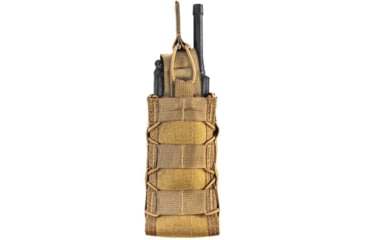 Image of High Speed Gear HSGI Radio Pop-Up Taco MOLLE Pouch, Coyote Brown, 11RD00CB