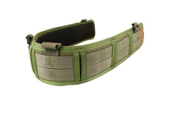Image of High Speed Gear HSGI Slim Grip Padded Belt Slotted, Medium, Olive Drab, 33SPB1OD