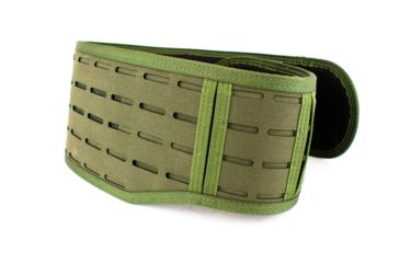 Image of High Speed Gear Laser Sure Grip Padded Belt, Slotted, Medium, Olive Drab, 33LB01OD