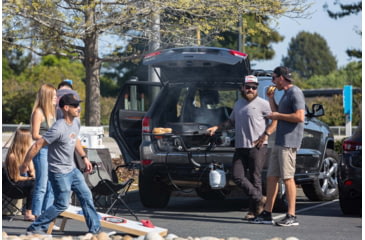 Image of HitchFire F-20 Propane Driver Side Gas Grill, Black, Large, HFG01F2001DRS