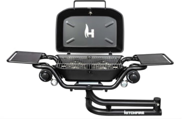 Image of HitchFire F-20 Propane Driver Side Gas Grill, Black, Large, HFG01F2001DRS