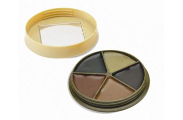 Image of HME Products 5 Color Camo Face Paint Kit w/ Mirror, HME-CMOFP5