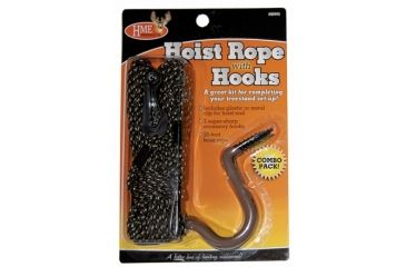 Image of HME Products Hoist Rope w/ Hooks, 25 ft, HME-HRWH
