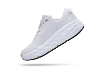 Image of Hoka Bondi Sr Wide Road Running - Womens, White, 08.5D, 1129351-WHT-08.5D