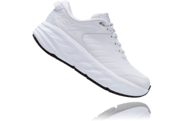 Image of Hoka Bondi SR Road Running Shoes - Womens, White, 5, 1110521-WHT-05