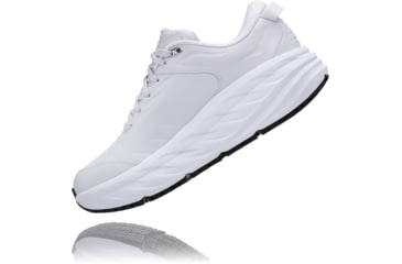 Image of Hoka Bondi SR Road Running Shoes - Womens, White, 5, 1110521-WHT-05