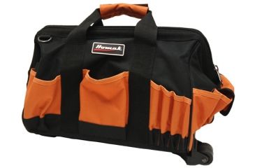 Image of Homak 15in Rolling Tool Bag w/ 22 Pockets and Pull Handle TB04015022