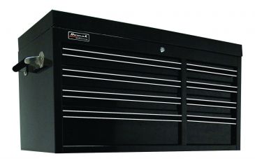Image of Homak 41in Pro Series Top Chest w/ 8 Drawers, Black BK02008410