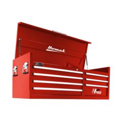 Image of Homak 56in H2Pro Series-7 Drawer Top Chest, Red, Large RD02056071