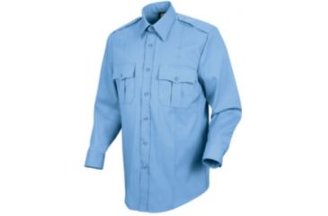 Image of Horace Small New Dimension Stretch Poplin Shirt , Light Blue, 17536 HS111417536