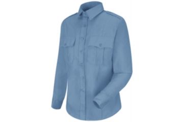 Image of Horace Small New Dimension Stretch Poplin Shirt , Light Blue, RGL HS1167RGL