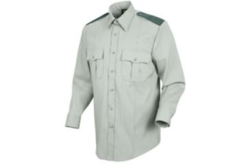 Image of Horace Small New Dimension Stretch Poplin Shirt , Lt. Green/Spruce, RGL HS1487RGL