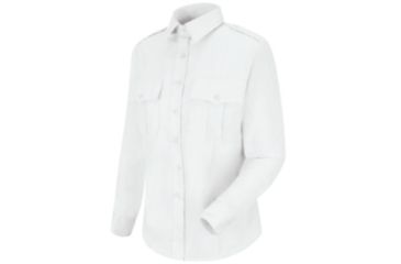 Image of Horace Small New Dimension Stretch Poplin Shirt , White, RGL HS1169RGL