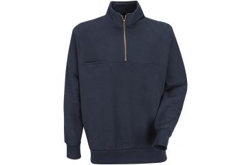 Image of Horace Small First Call Quarter-Zip Job Shirt, Dark Navy, RG3XL HS5122RG3XL