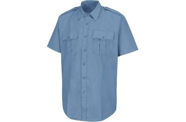 Image of Horace Small New Dimension Stretch Poplin Shirt , Light Blue, SS205 HS1210SS205