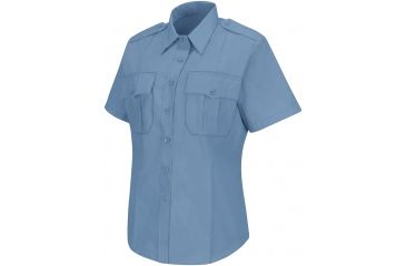 Image of Horace Small New Dimension Stretch Poplin Shirt , Light Blue, SSL HS1268SSL