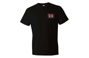 Image of Hornady Blue Line T-Shirt - Mens, Black, Extra Large, 30764