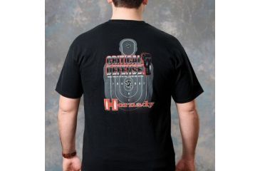 Image of Hornady Critical Defense T-Shirt, Black, XL 9968XL