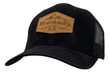 Image of Hornady Patch Hat - Men's, One Size, Black, 10130