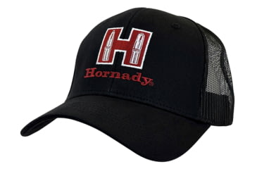 Image of Hornady Bullet Logo Patch Hat - Men's, One Size, Black, 10150