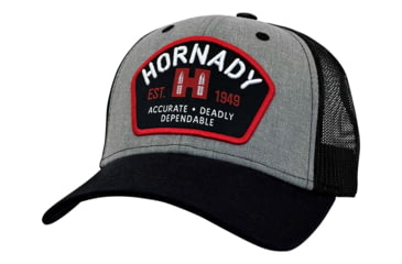 Image of Hornady Patch Hat - Men's, One Size, Gray, 30220