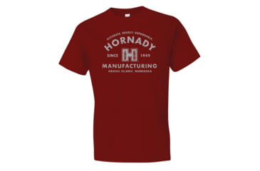 Image of Hornady MFG T-Shirt - Men's, Cardinal, 2XL, 31425