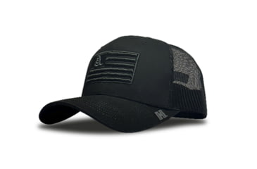 Image of Hornady Gear Trucker - Men's Black Gadsden Flag, 33290