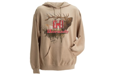 Image of Hornady Elk Hoodie - Men's, Tan/Khaki, Medium, 99612M