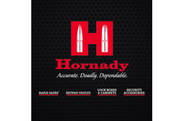 Image of Hornady Mobilis Gun Safe, Single Door, 22 x 59 x 18 in, Black/Gray, 95070