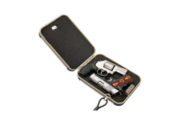 Image of Hornady SnapSafe Treklite Lock Box With Key Lock, Extra Large, FDE, 752122325