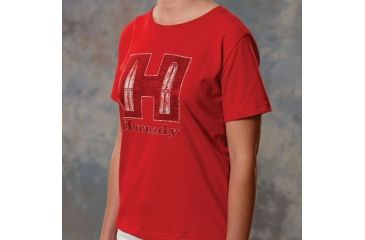 Image of Hornady Womens T-Shirt, Red, Small 9977S